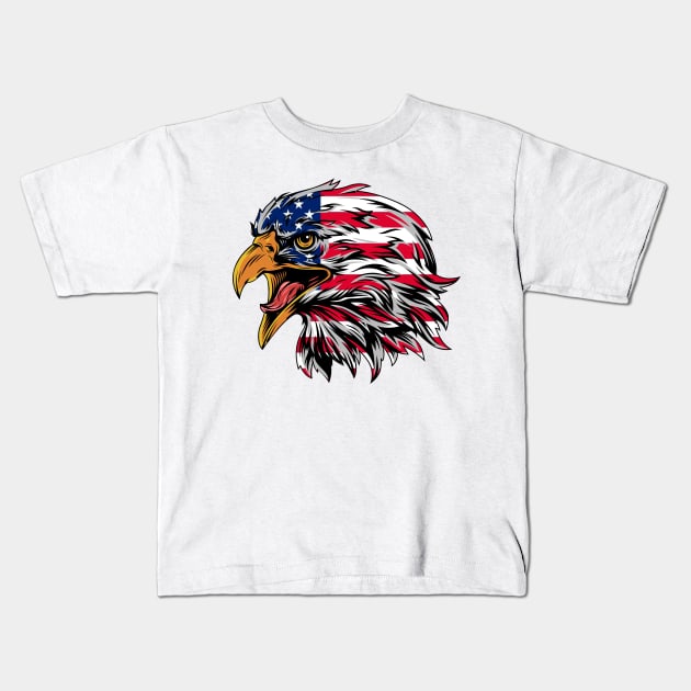 American Eagle Kids T-Shirt by Purwoceng